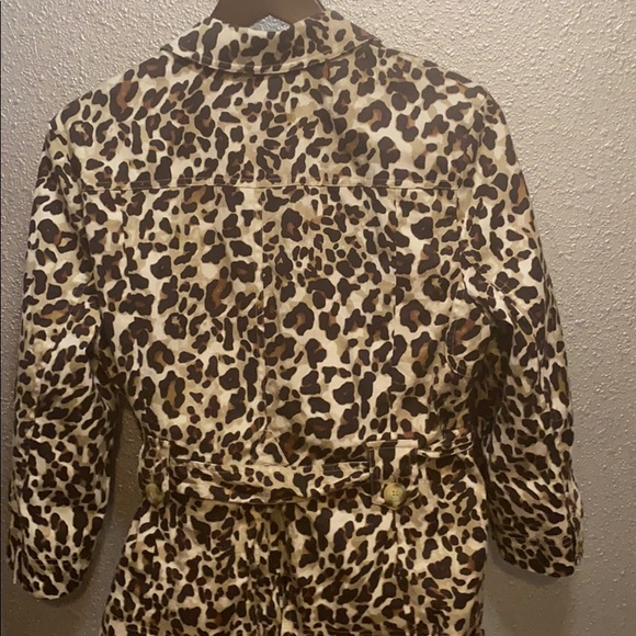 Leopard Print Jacket by Jones New York M! - Picture 5 of 7